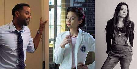 Brandon Scott, Anna Arkana, and Piper Curda - Thud castmembers